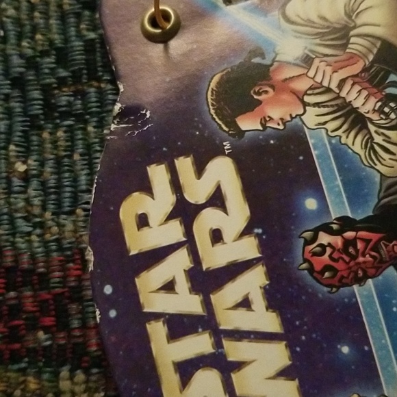 #starwars Phantom Menace paper banner original/vintage obscure movie merch - Picture 6 of 7